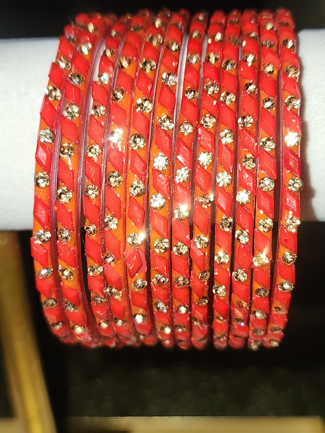 Red-Orange Crystal
