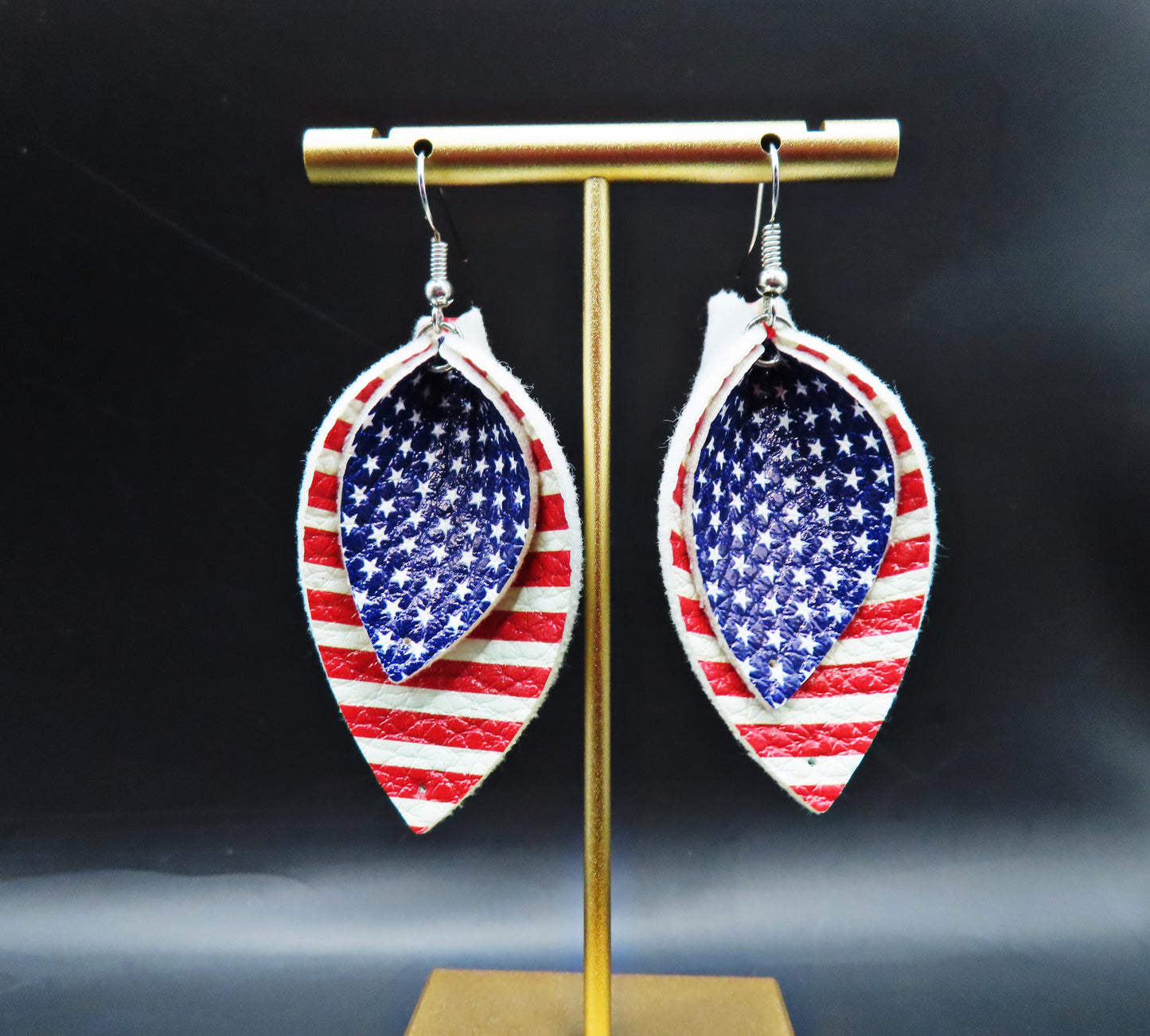 USA Fantastic Flag Earrings