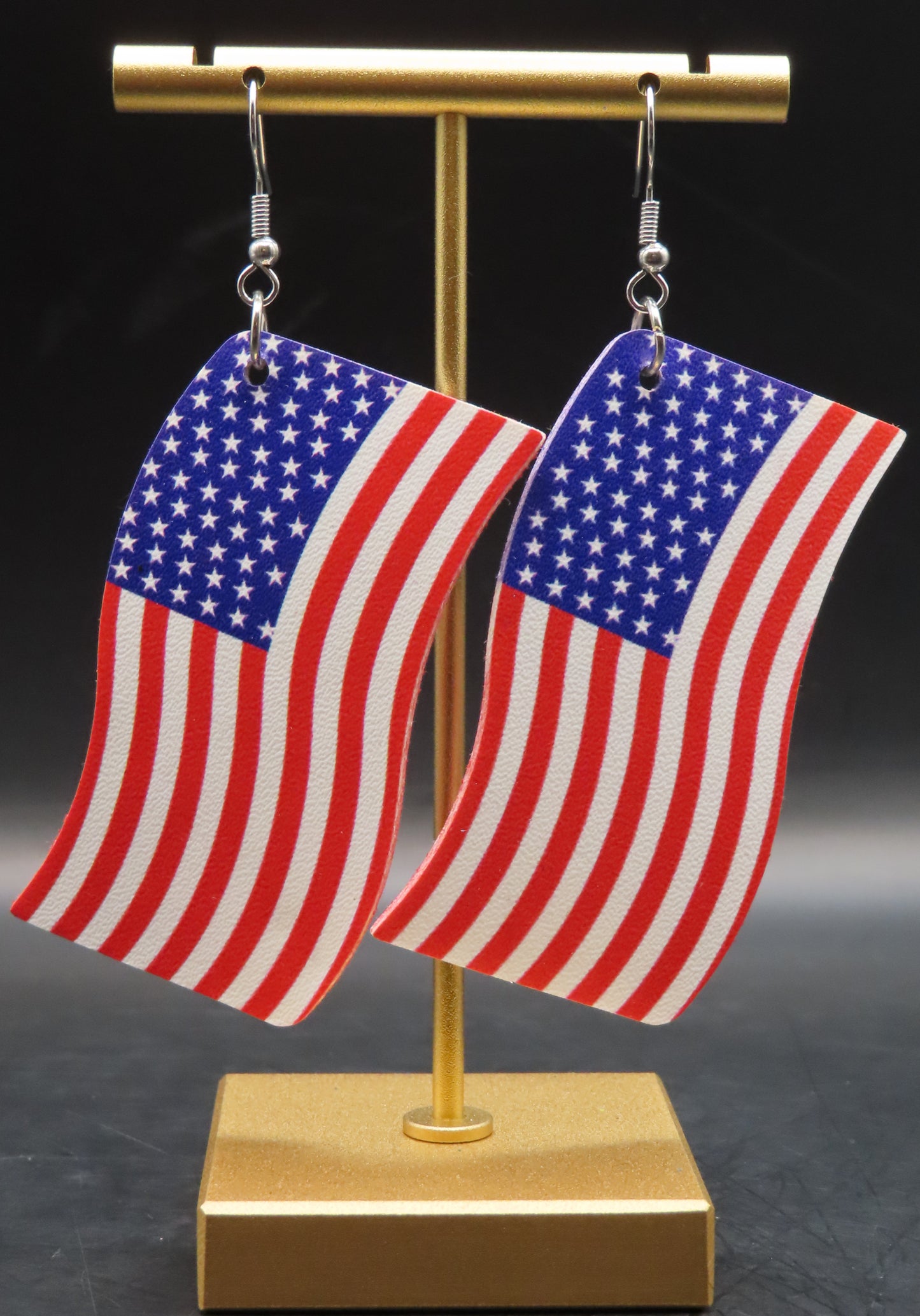 USA Flag Earrings