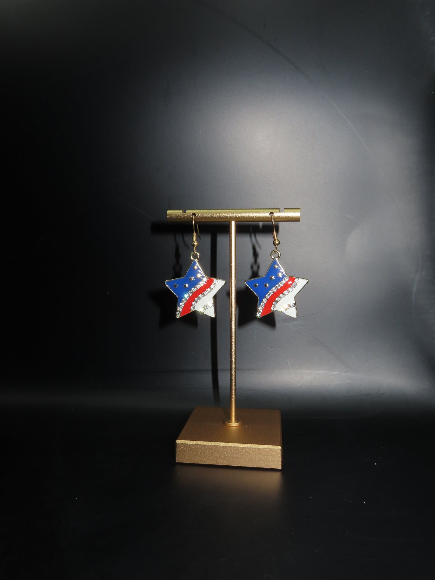 Shooting Stars Fourth of July Earrings