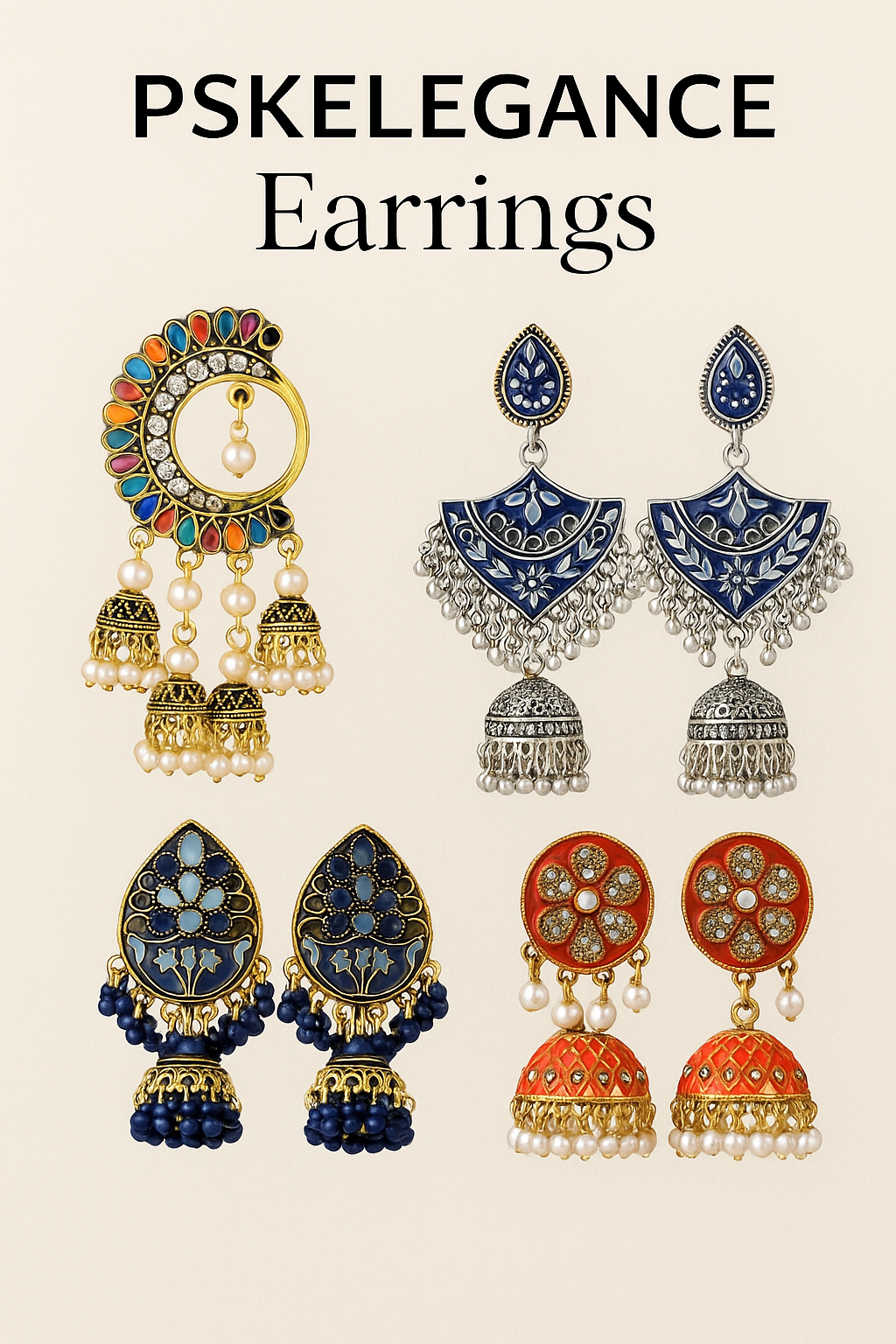 Daily wear earrings