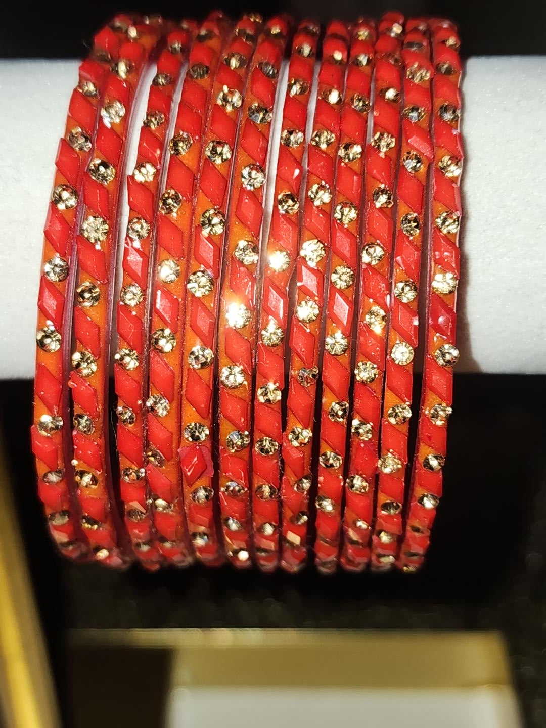 Red-Orange Crystal