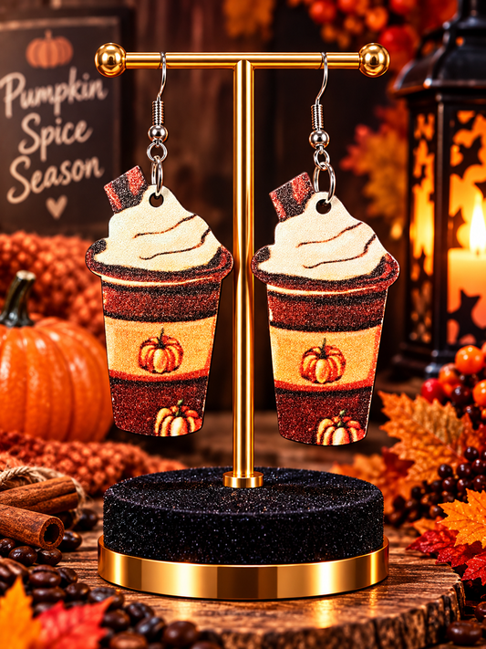 Pumpkin Spice Latte Dangle