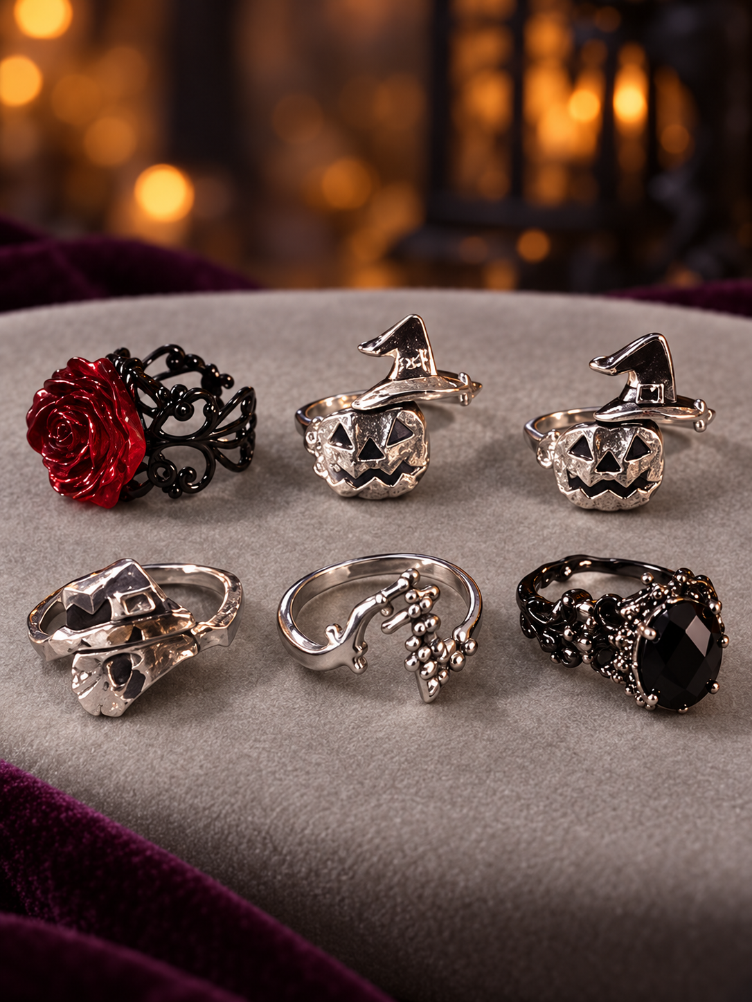 Halloween & Gothic Statement Rings