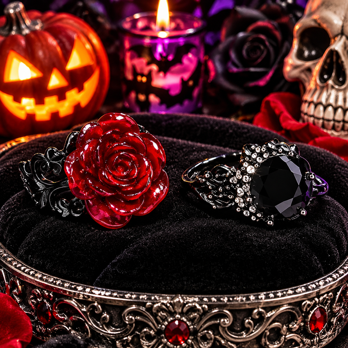 Halloween & Gothic Statement Rings