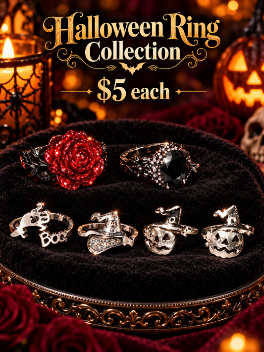 Halloween & Gothic Statement Rings
