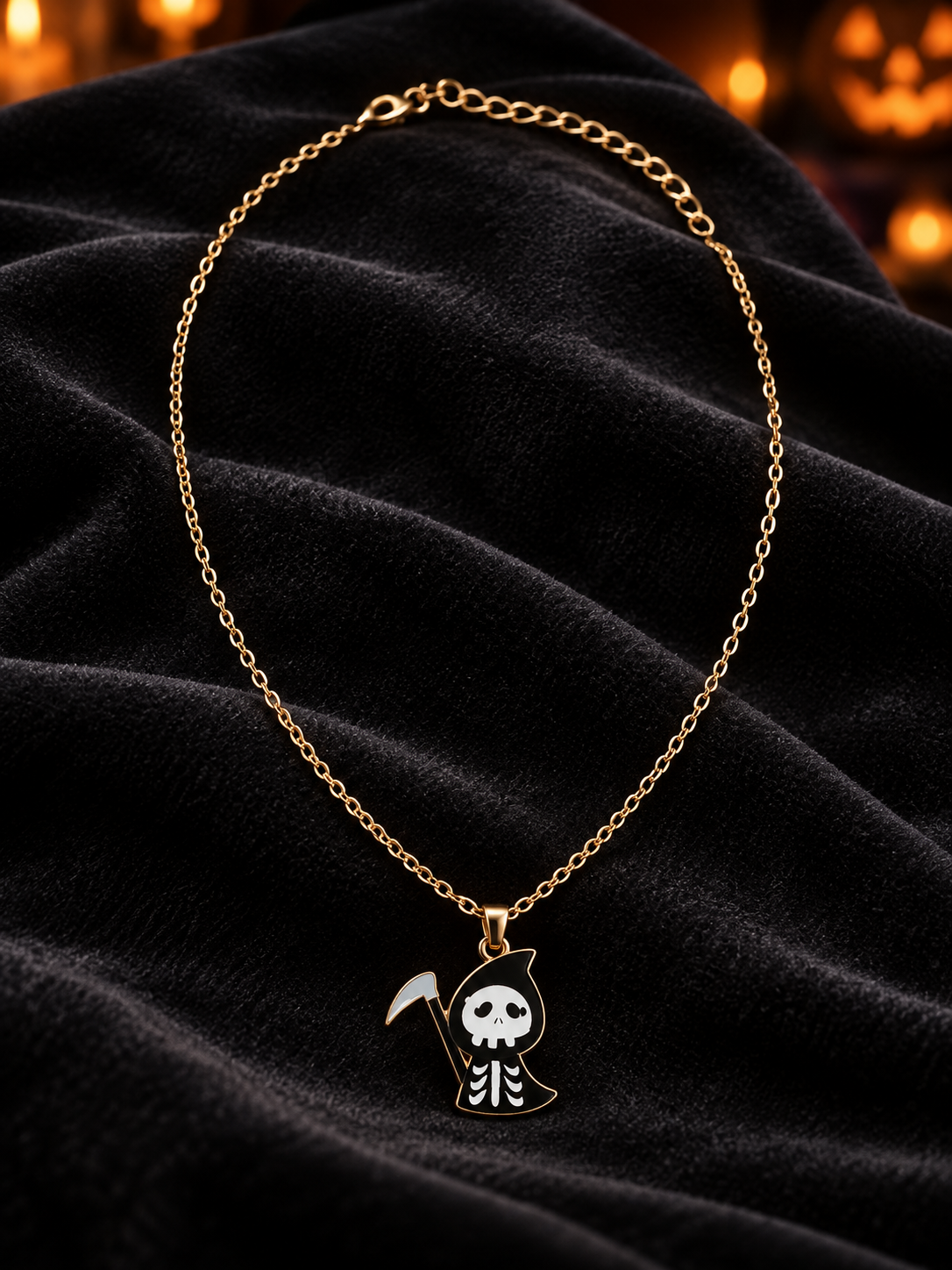 Halloween Charm Necklace Collection