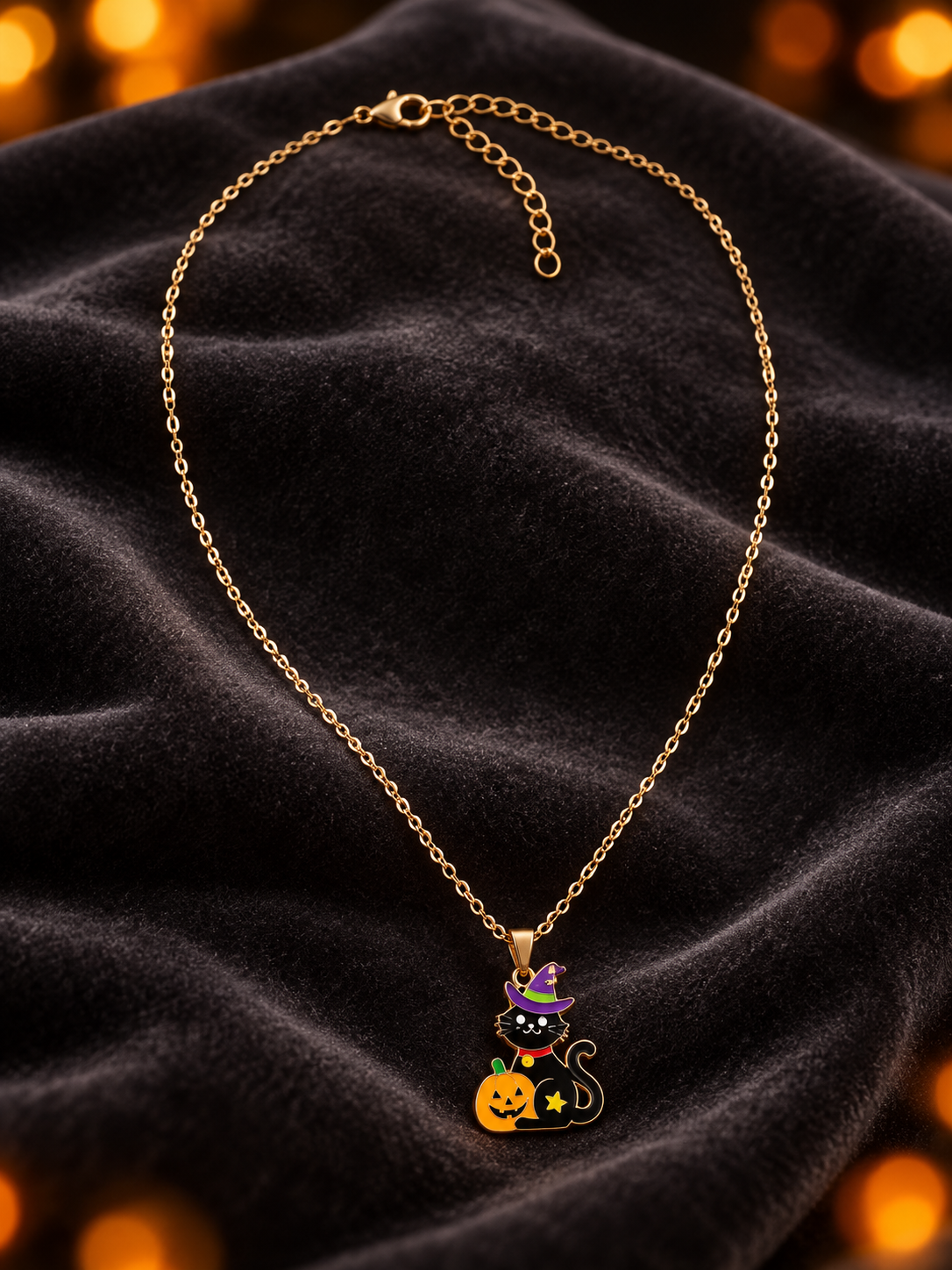 Halloween Charm Necklace Collection
