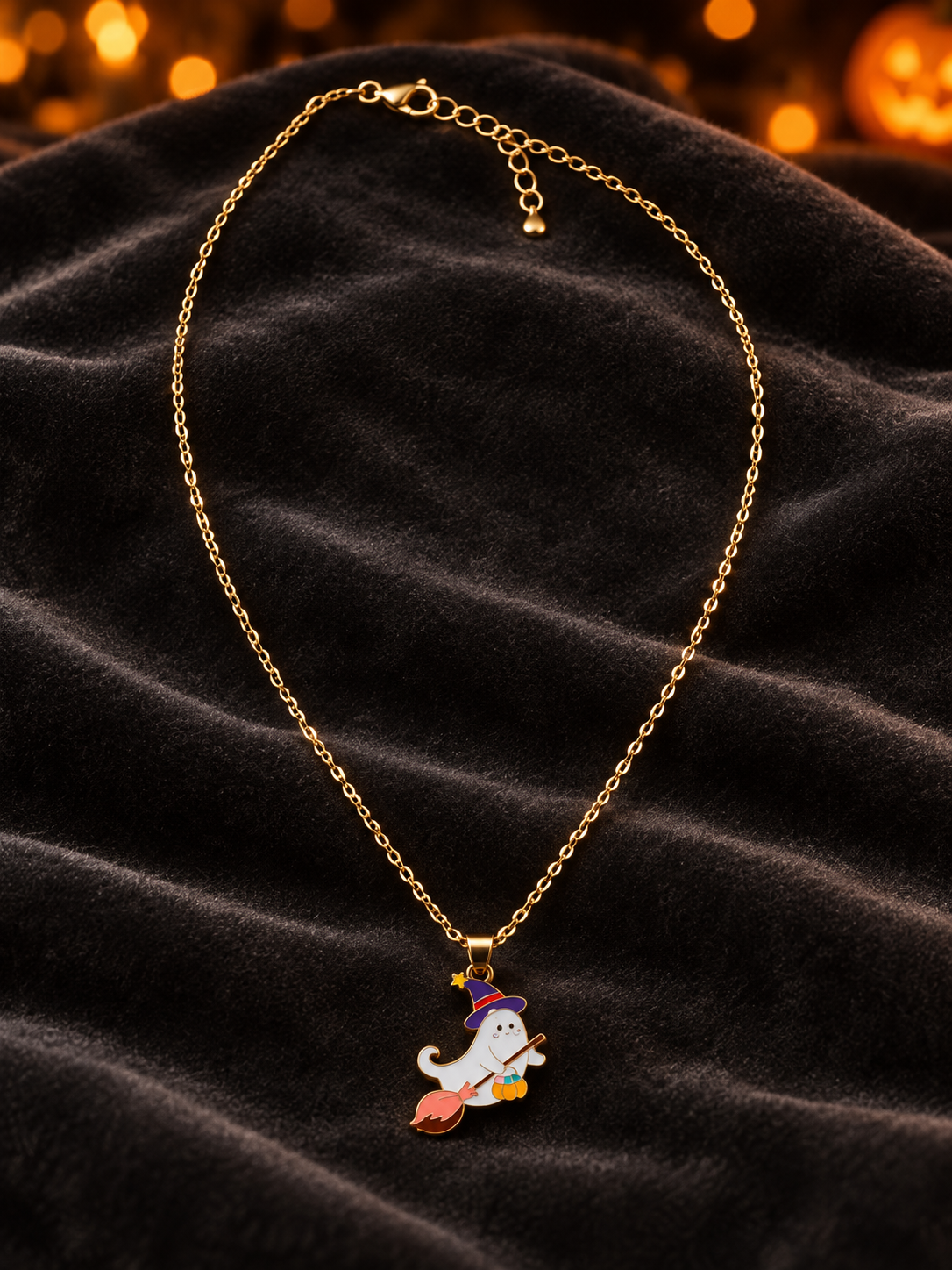 Halloween Charm Necklace Collection