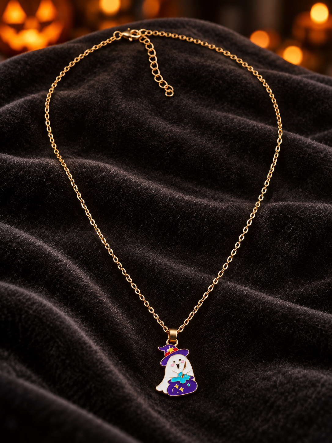 Halloween Charm Necklace Collection