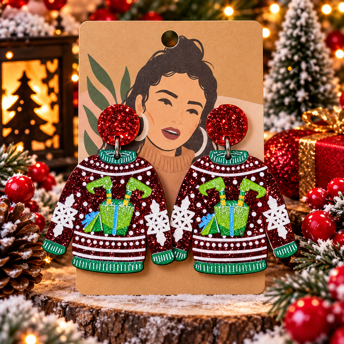 Christmas Sweater Glitter
