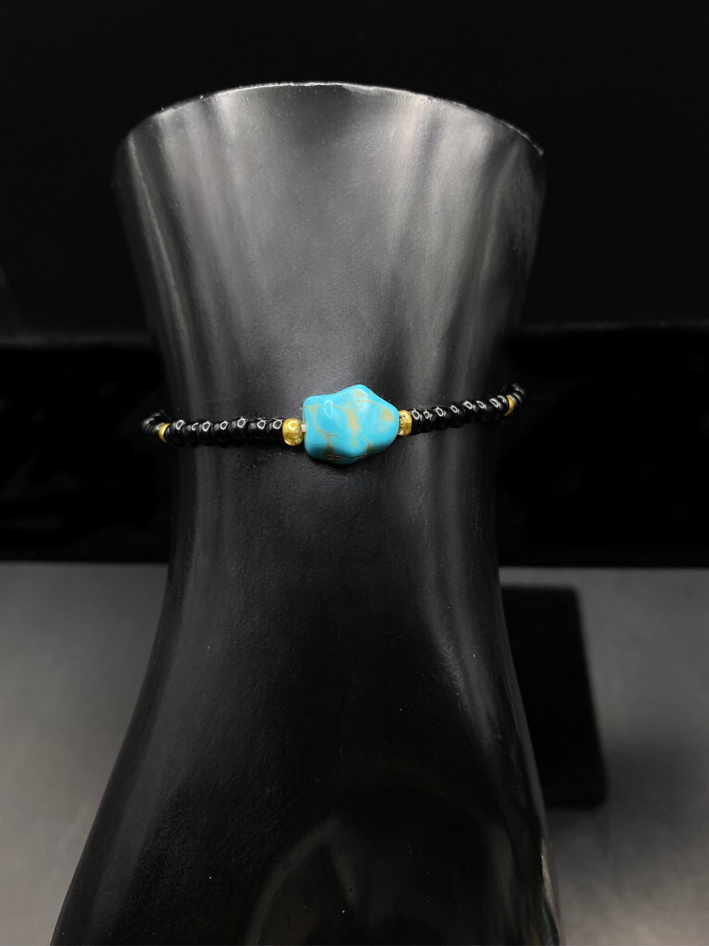 Turquoise Stone Anklet