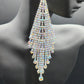 Type: Earrings • Stone: Austrian Stone • Material: Zinc Alloy •