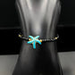 Turquoise Starfish Anklet