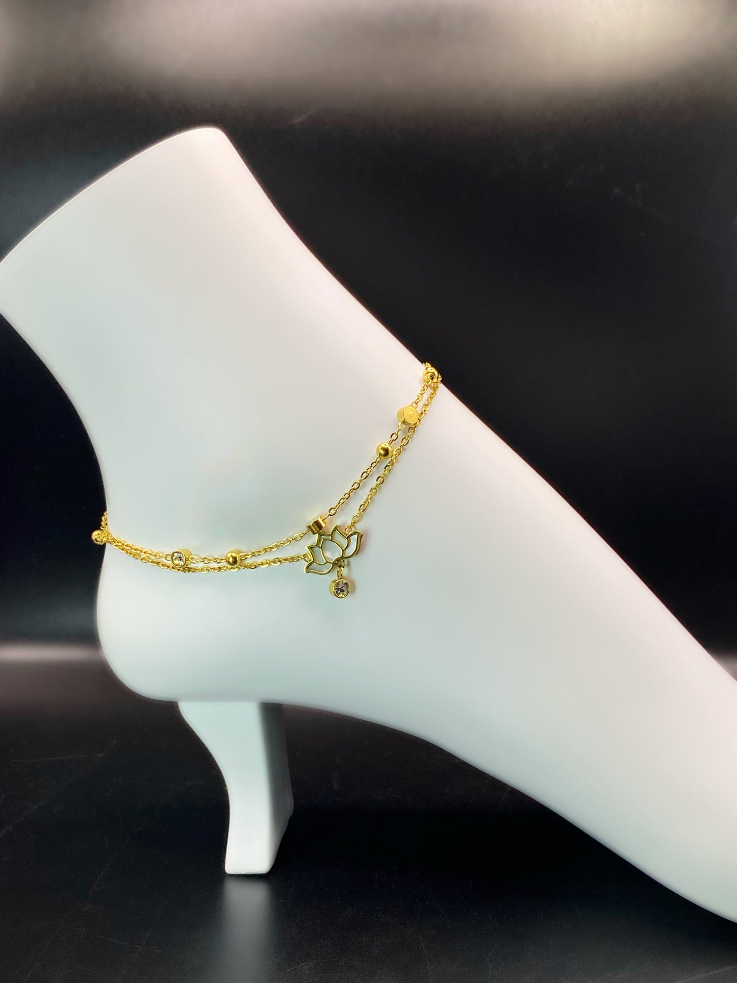 Lotus Anklet