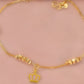 Golden Crown Anklet