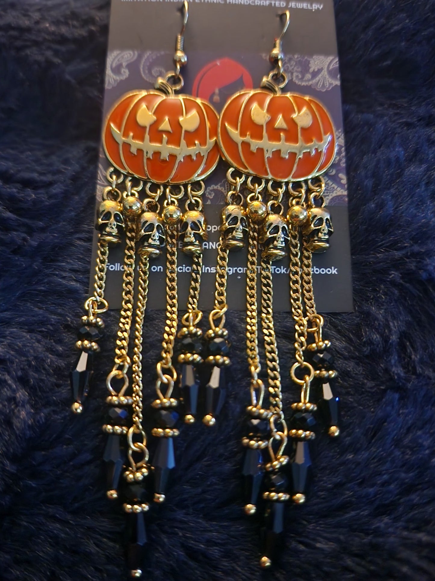 Pumpkin Earrings