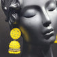 Lemonade Square Jhumkas