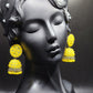 Lemonade Square Jhumkas