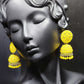 Lemonade Square Jhumkas