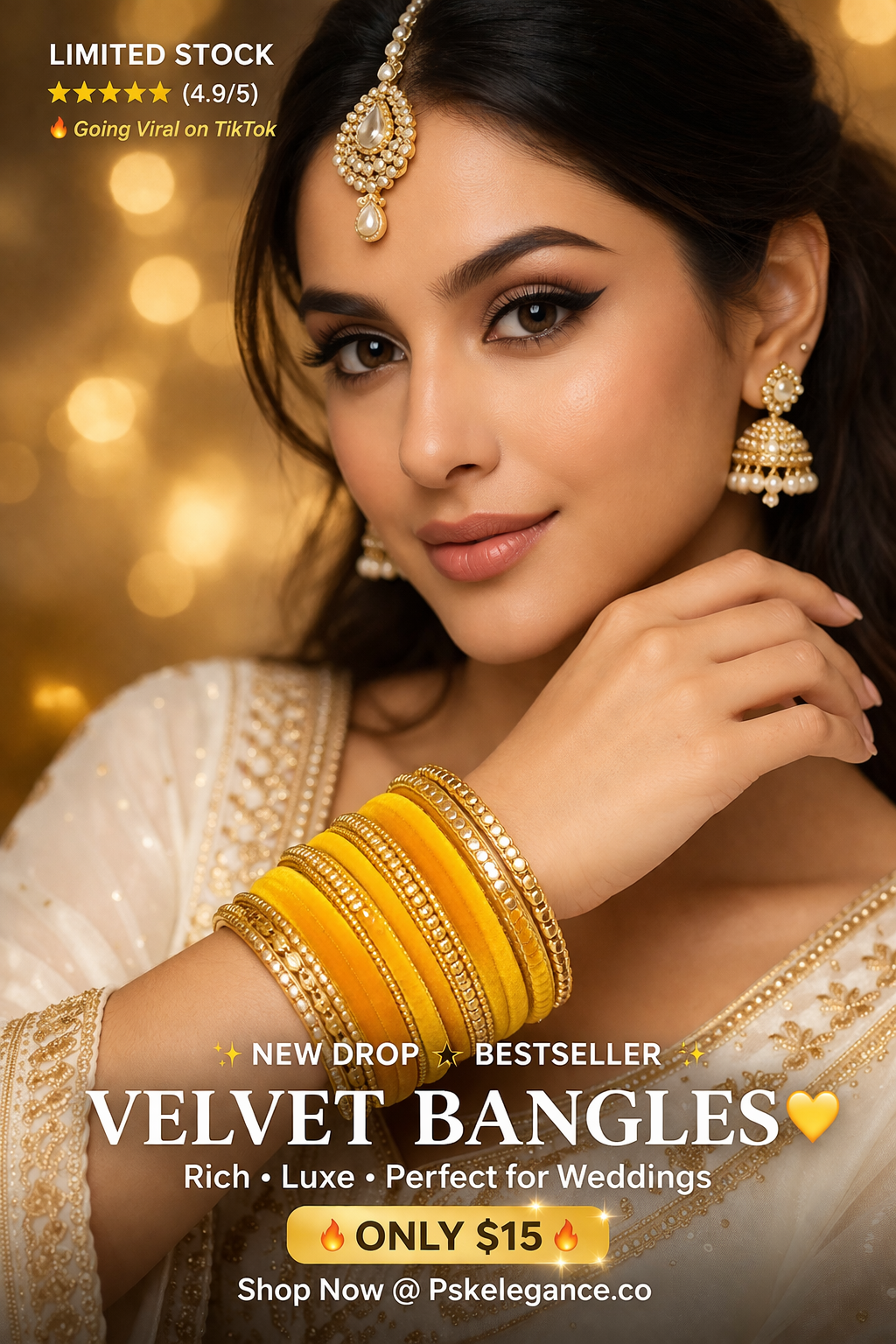 Various Colors Velvet Bangles