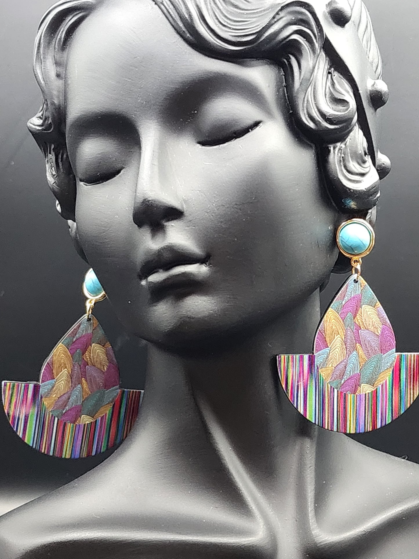 Glamourous Starry Pearl Dangles