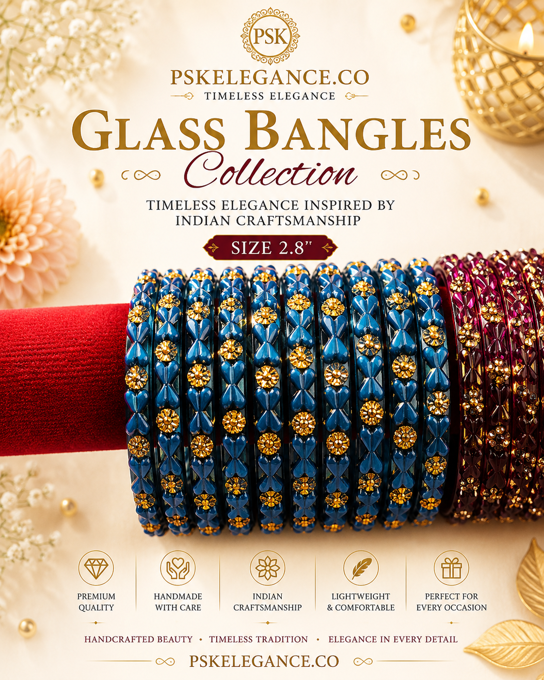 GLASS BANGELS
