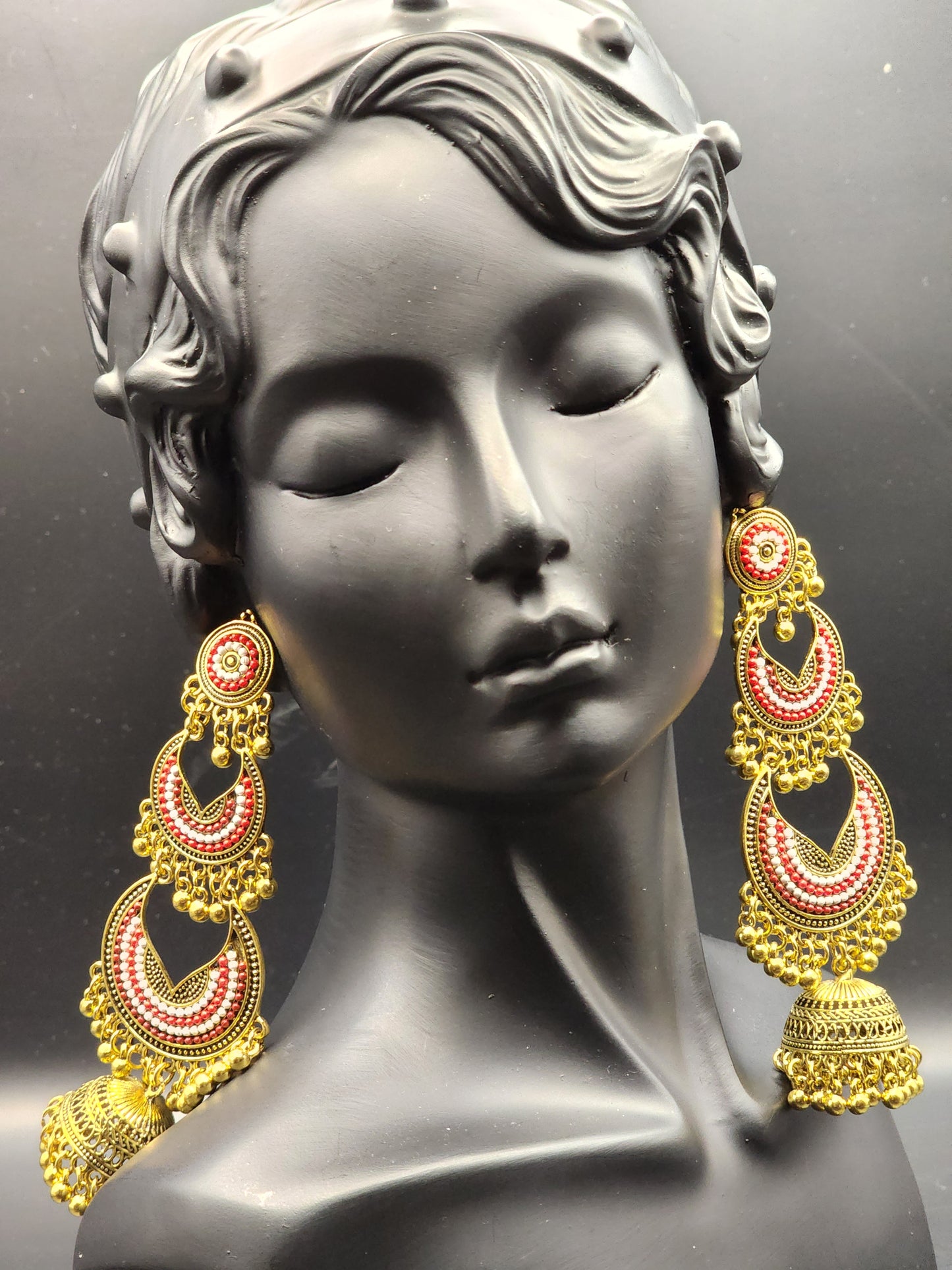 Glamourous Starry Pearl Dangles