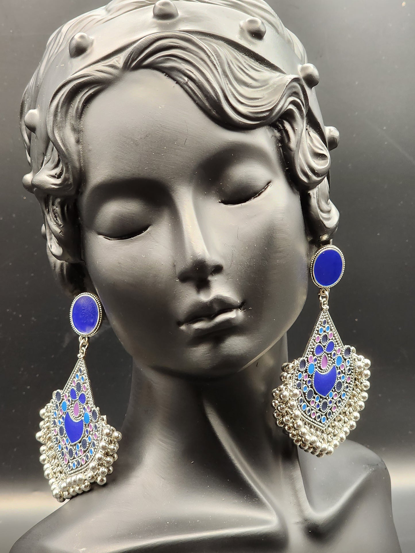 Glamourous Starry Pearl Dangles