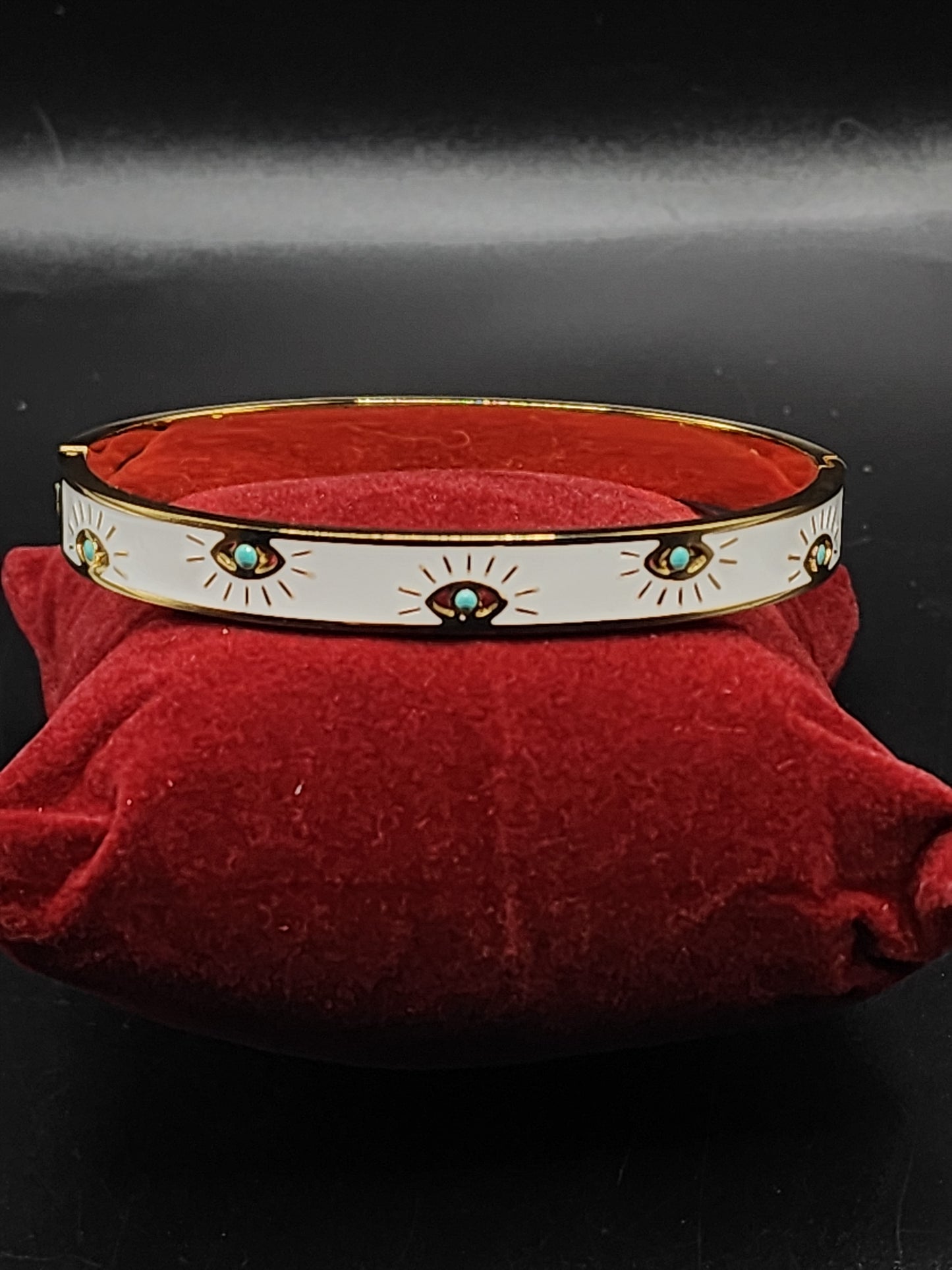PSK ELEGANCE Evil Eye Enamel Protection Bracelet ✨