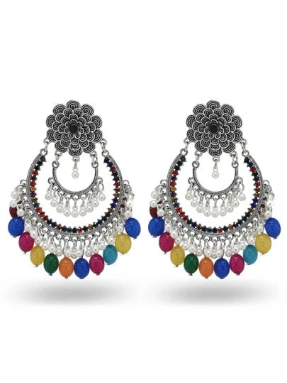 Glamourous Starry Pearl Dangles