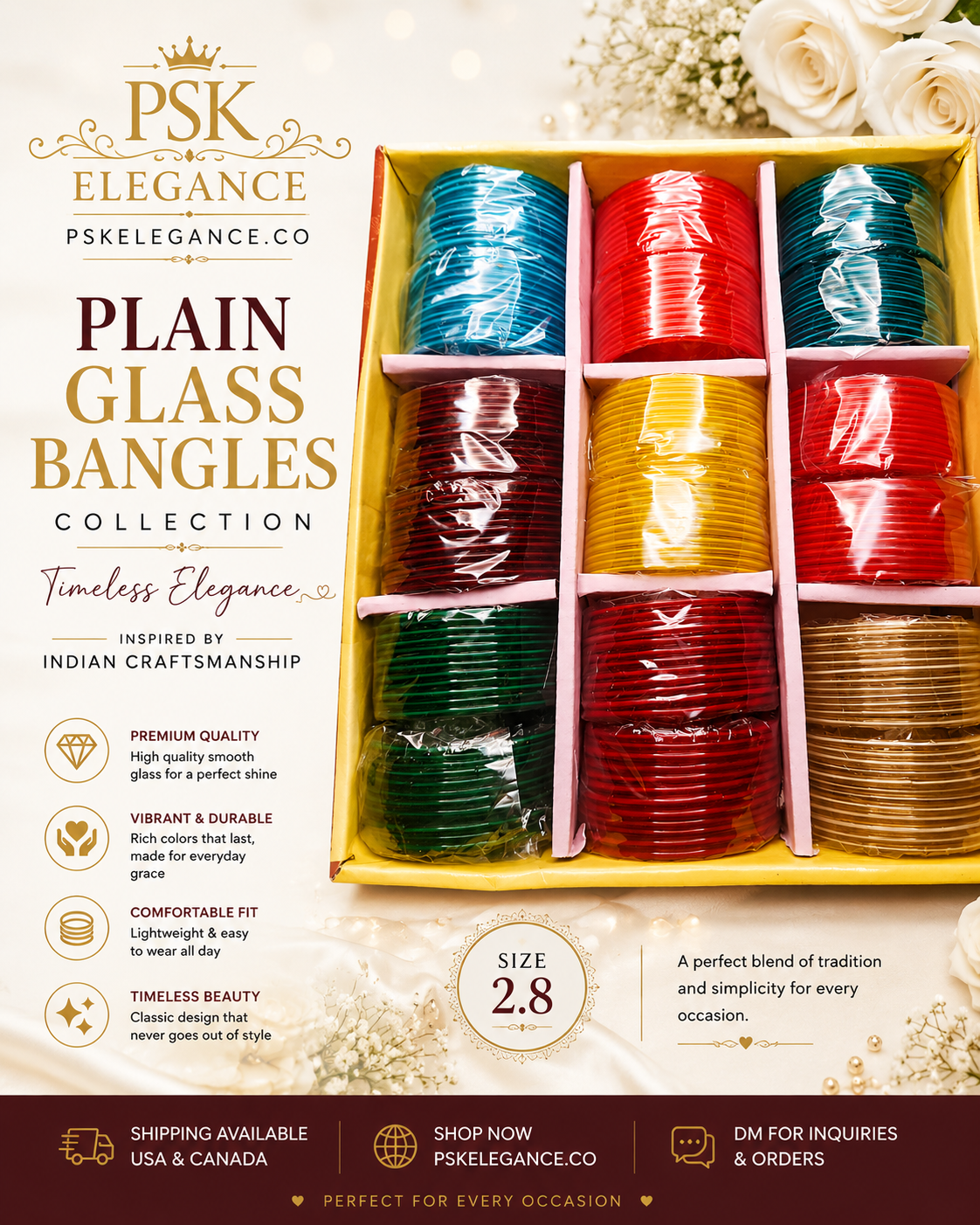 GLASS BANGELS