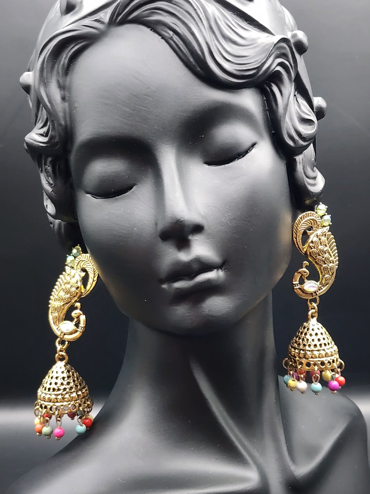 Glamourous Starry Pearl Dangles