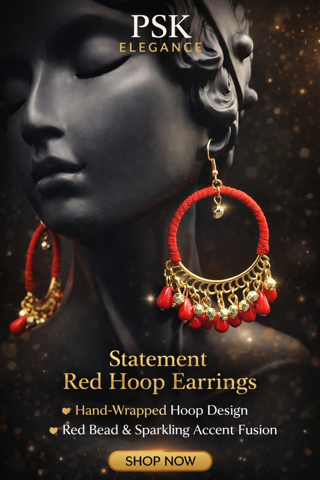 Red Earrings