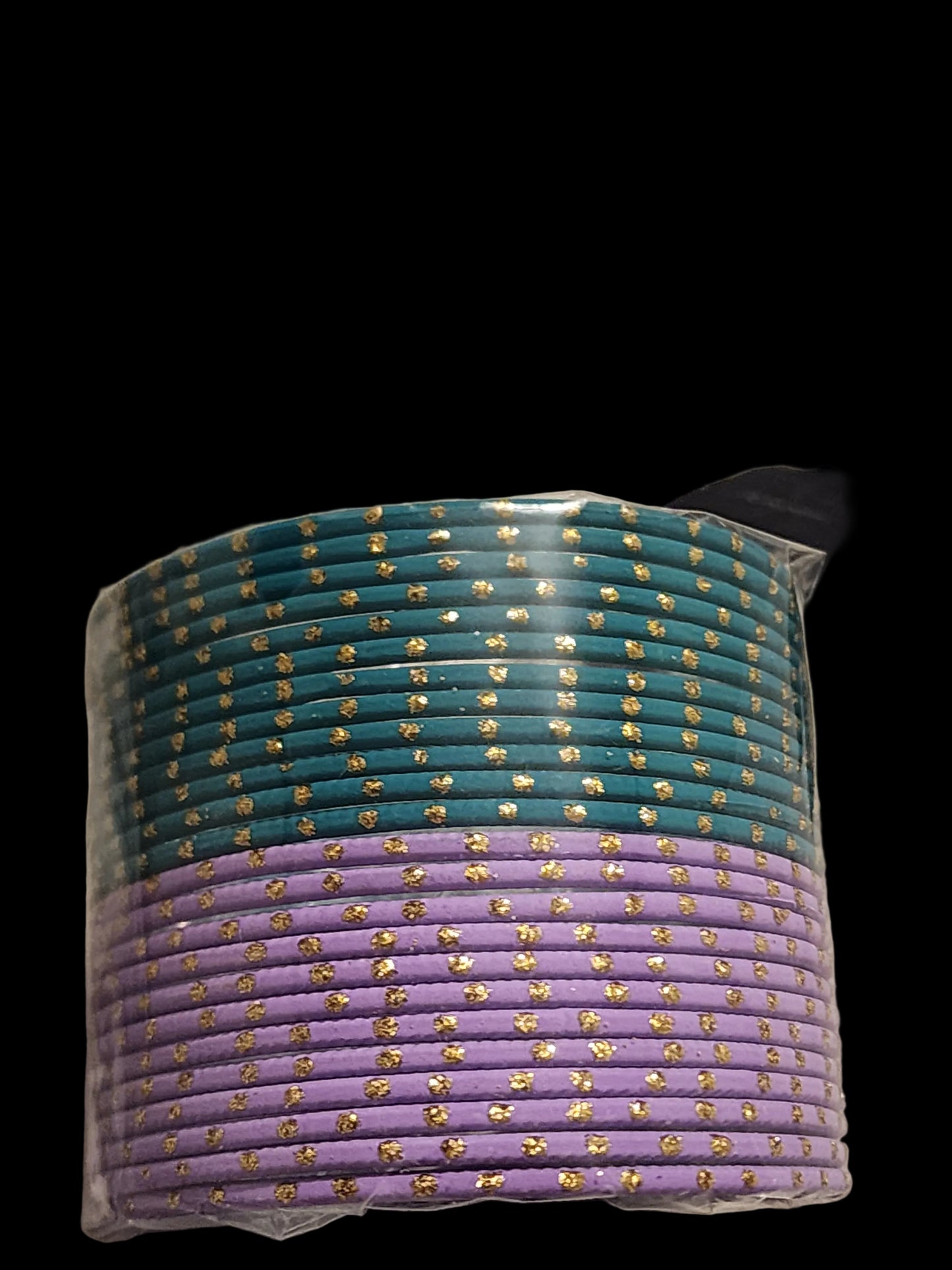 Multicolor Traditional Indian Bangle Set Collection with Gold Glitter Dots for Women | PSK ELEGANCE