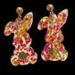Vibrant earrings for the Spring collection.