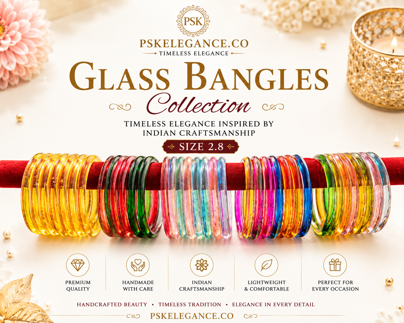 GLASS BANGELS