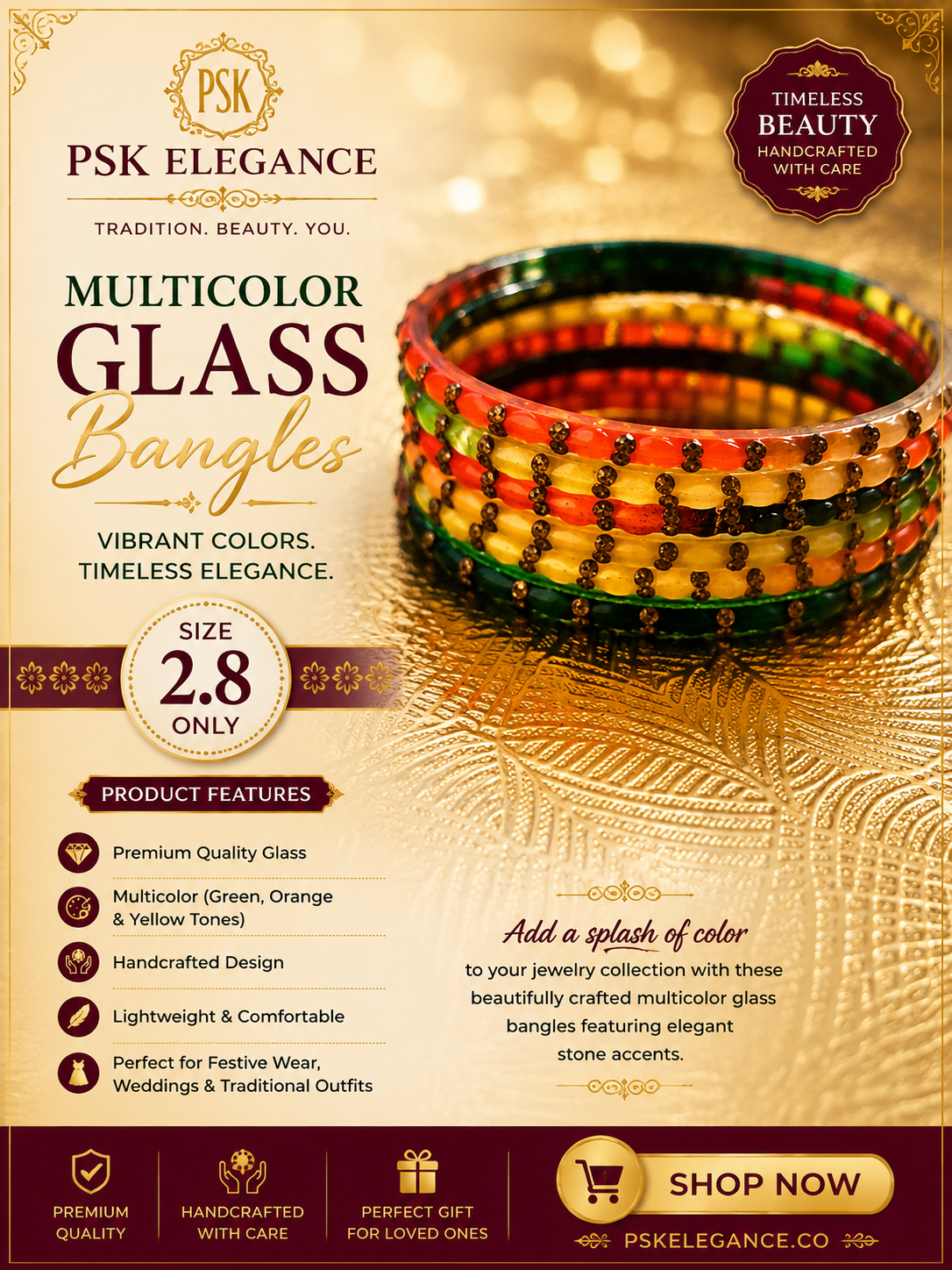 GLASS BANGELS