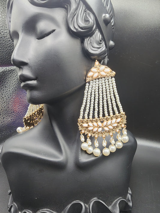 JHUMKAS EARINGS DANGLING