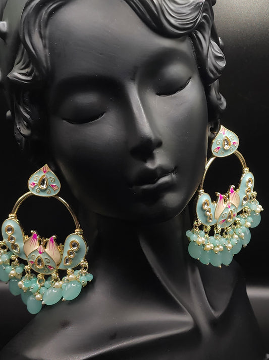 Mint Royale Chandbali Earrings