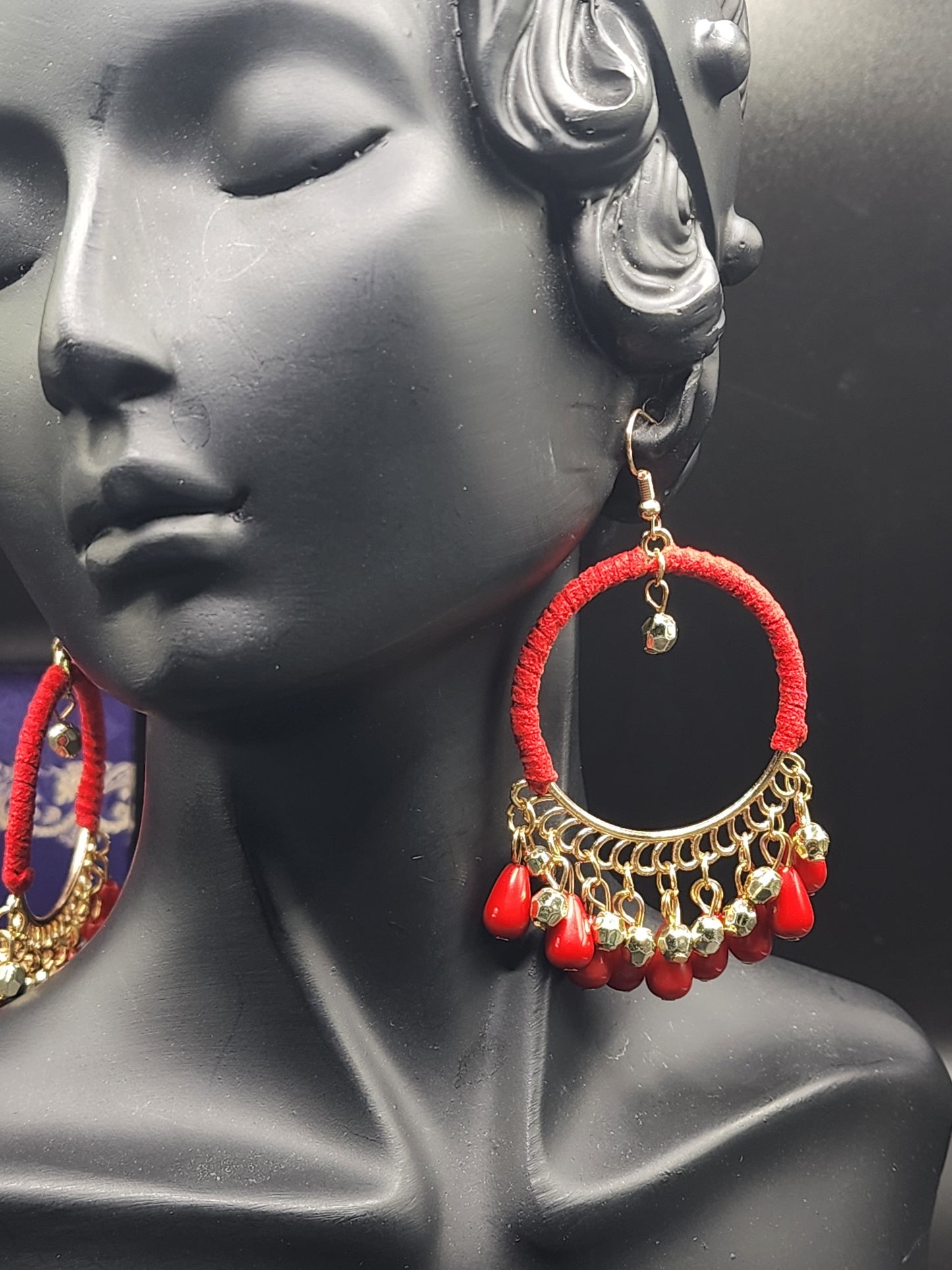 Red Earrings