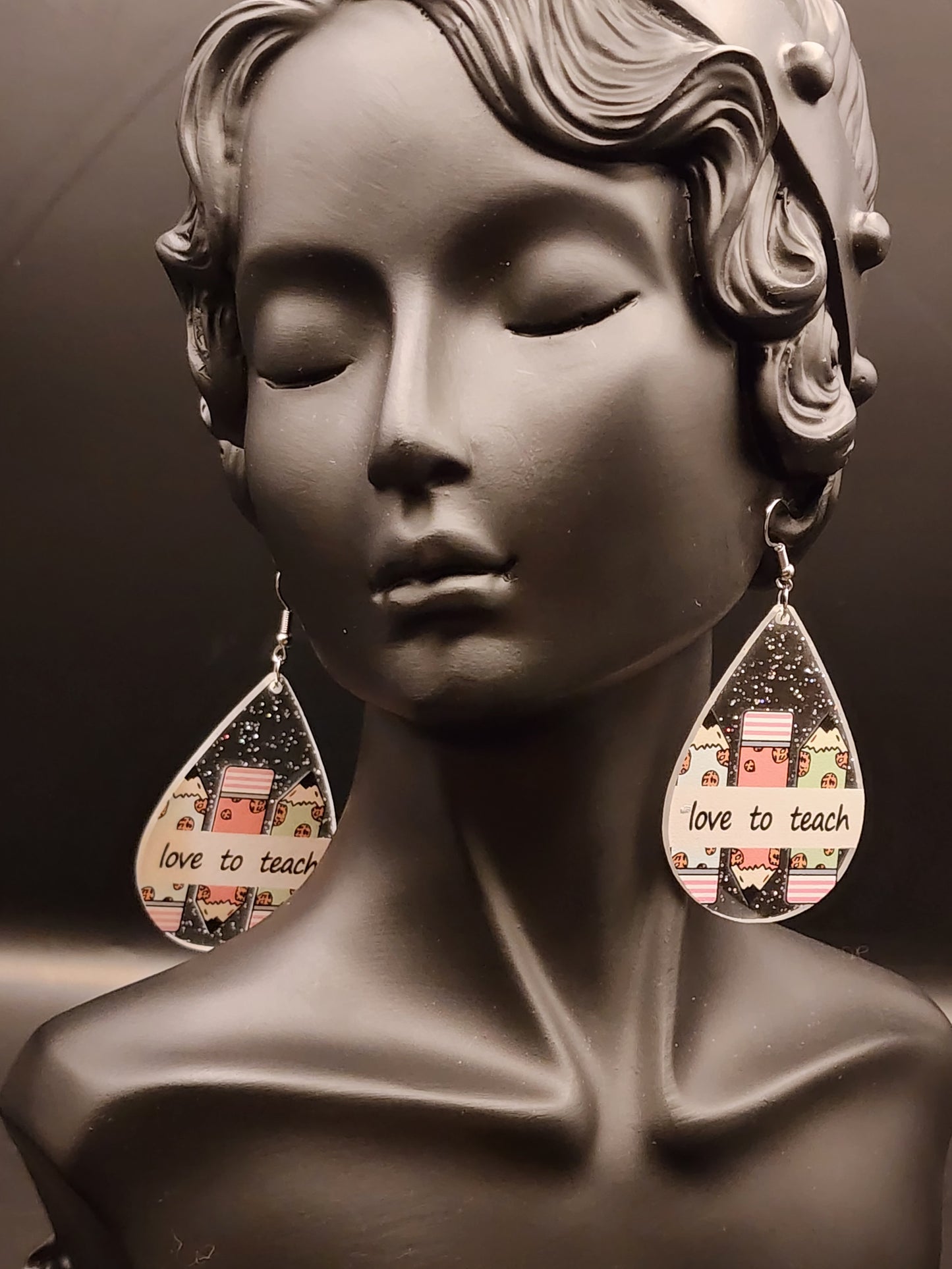 Glamourous Starry Pearl Dangles