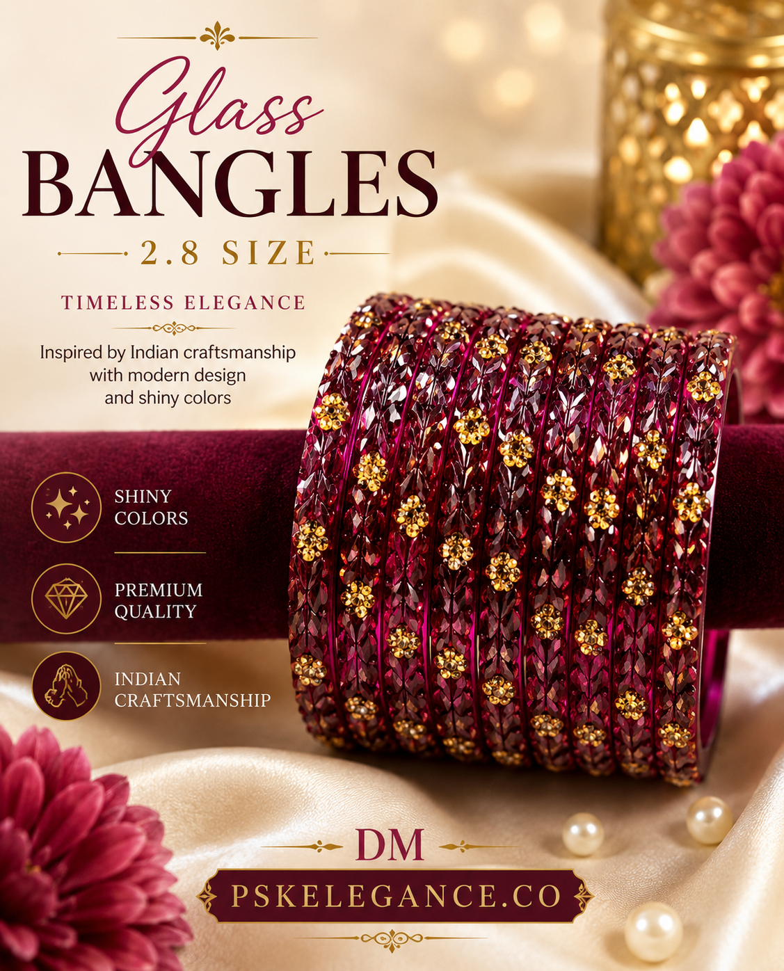 GLASS BANGELS
