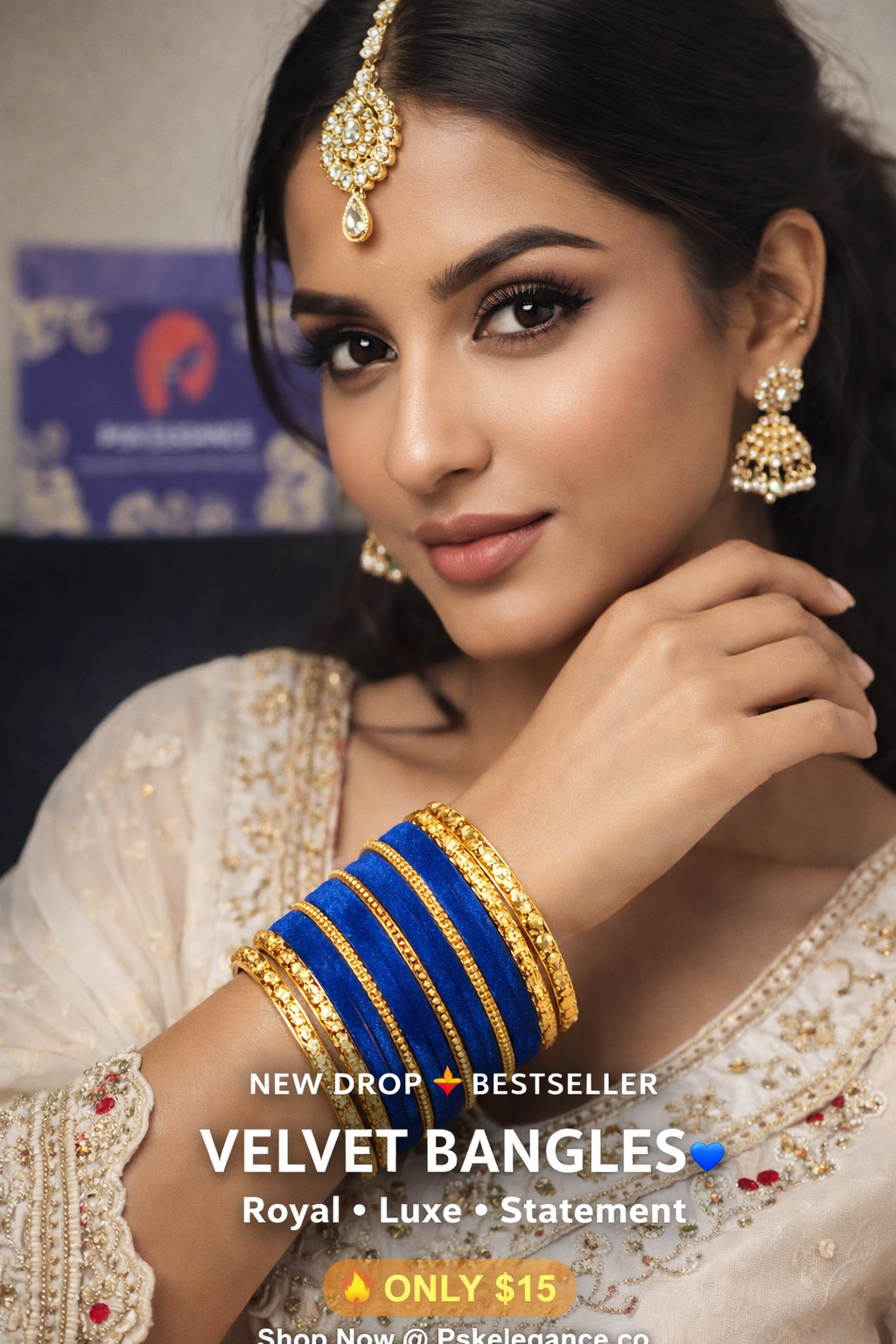 Various Colors Velvet Bangles