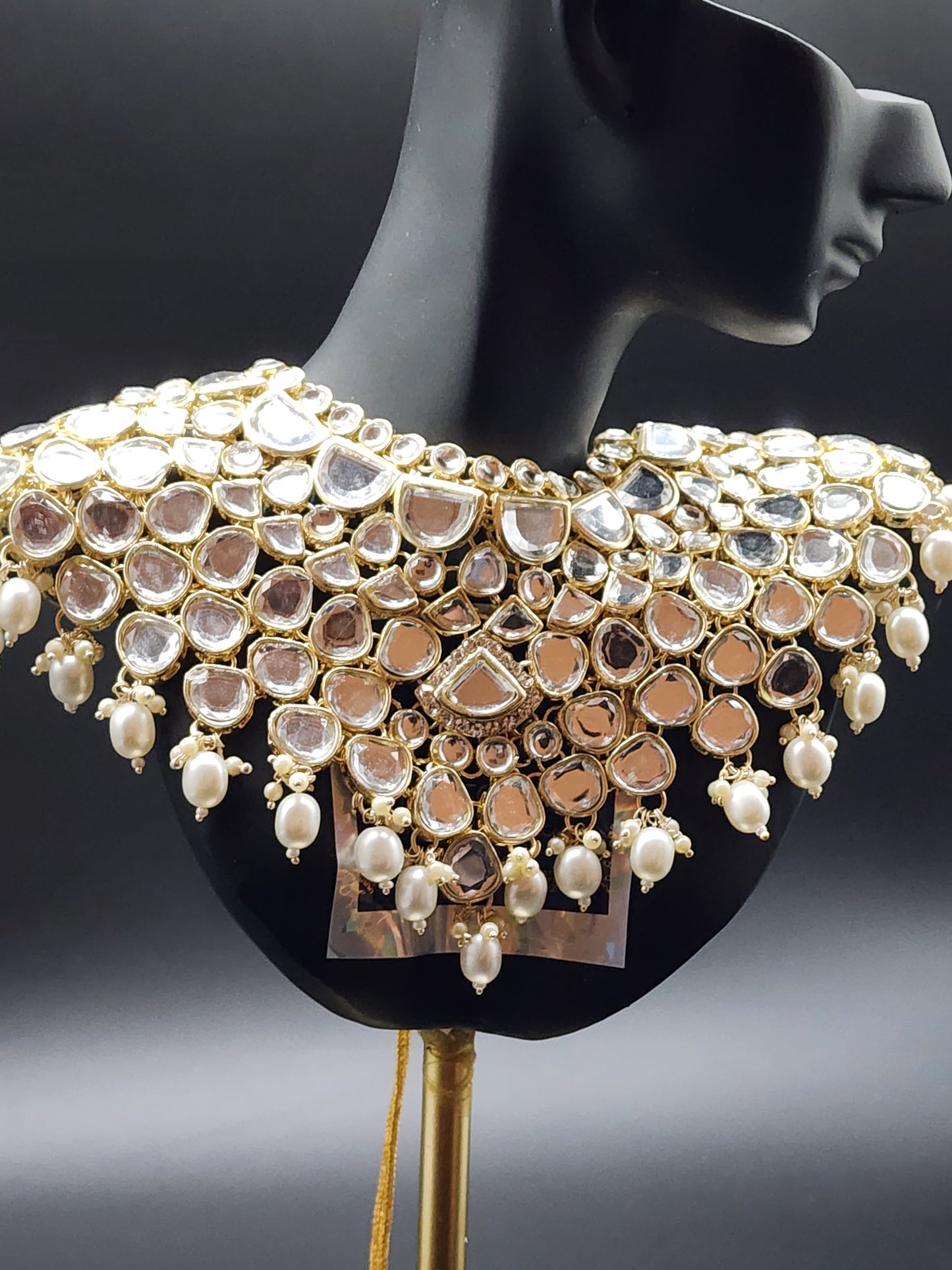 Traditional Elegant Necklaces, beautifully paired with matching earrings and stunning tikka.