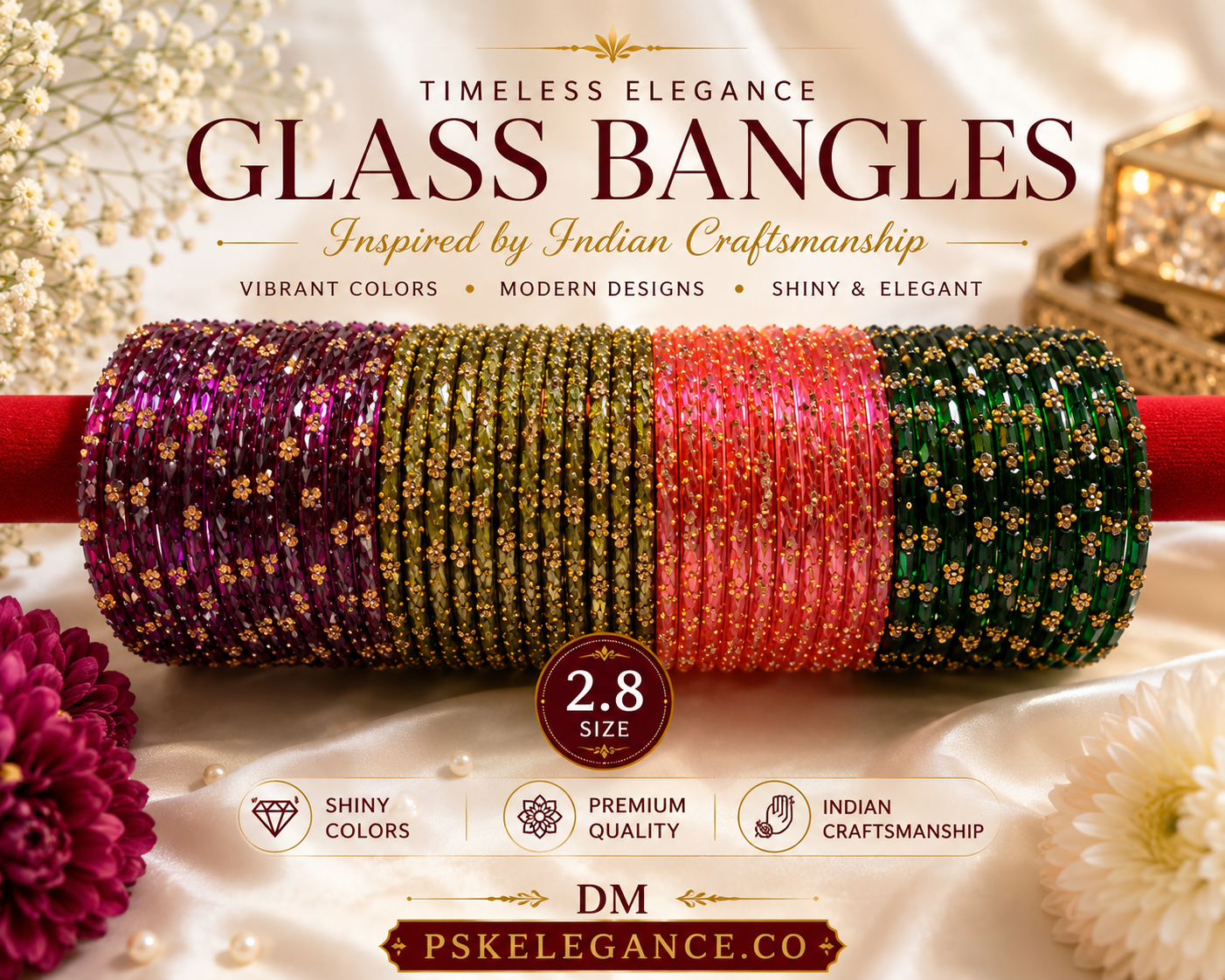 GLASS BANGELS