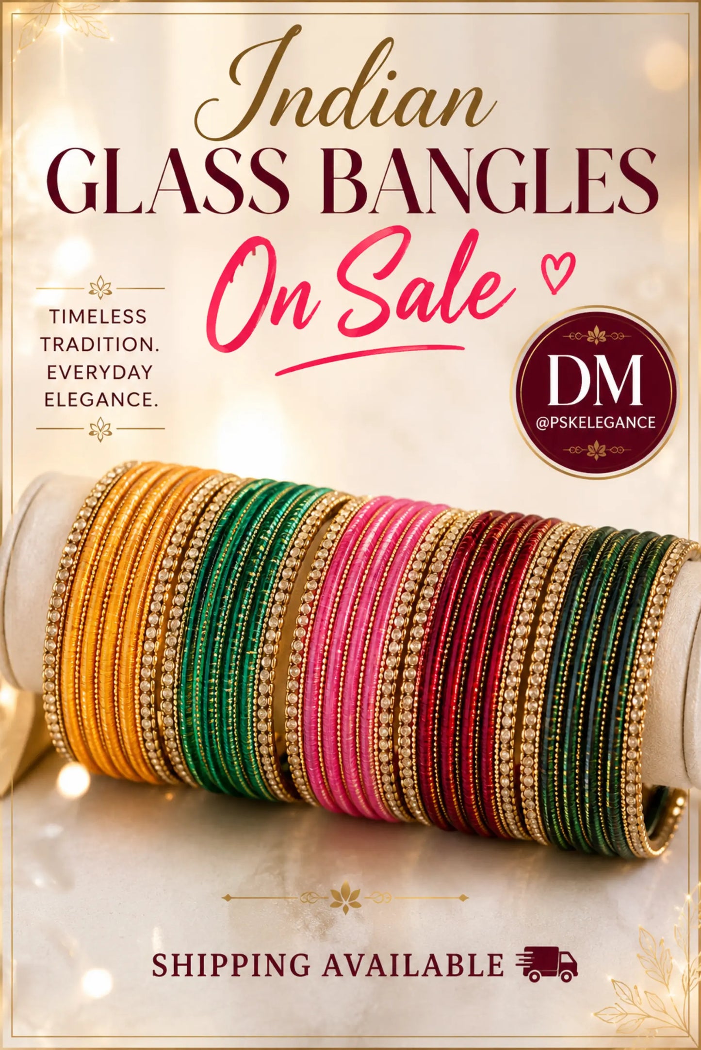 GLASS BANGELS