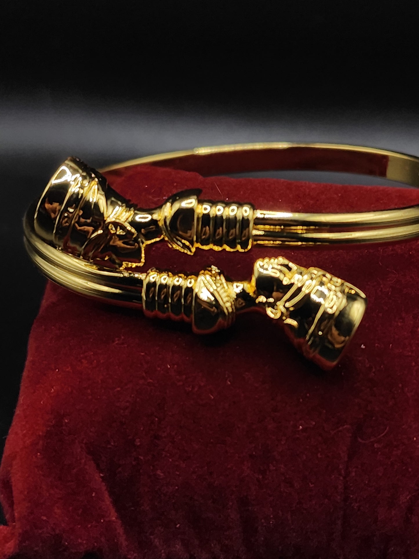 PSK ELEGANCE Egyptian Royal Knot Gold Bracelet ✨