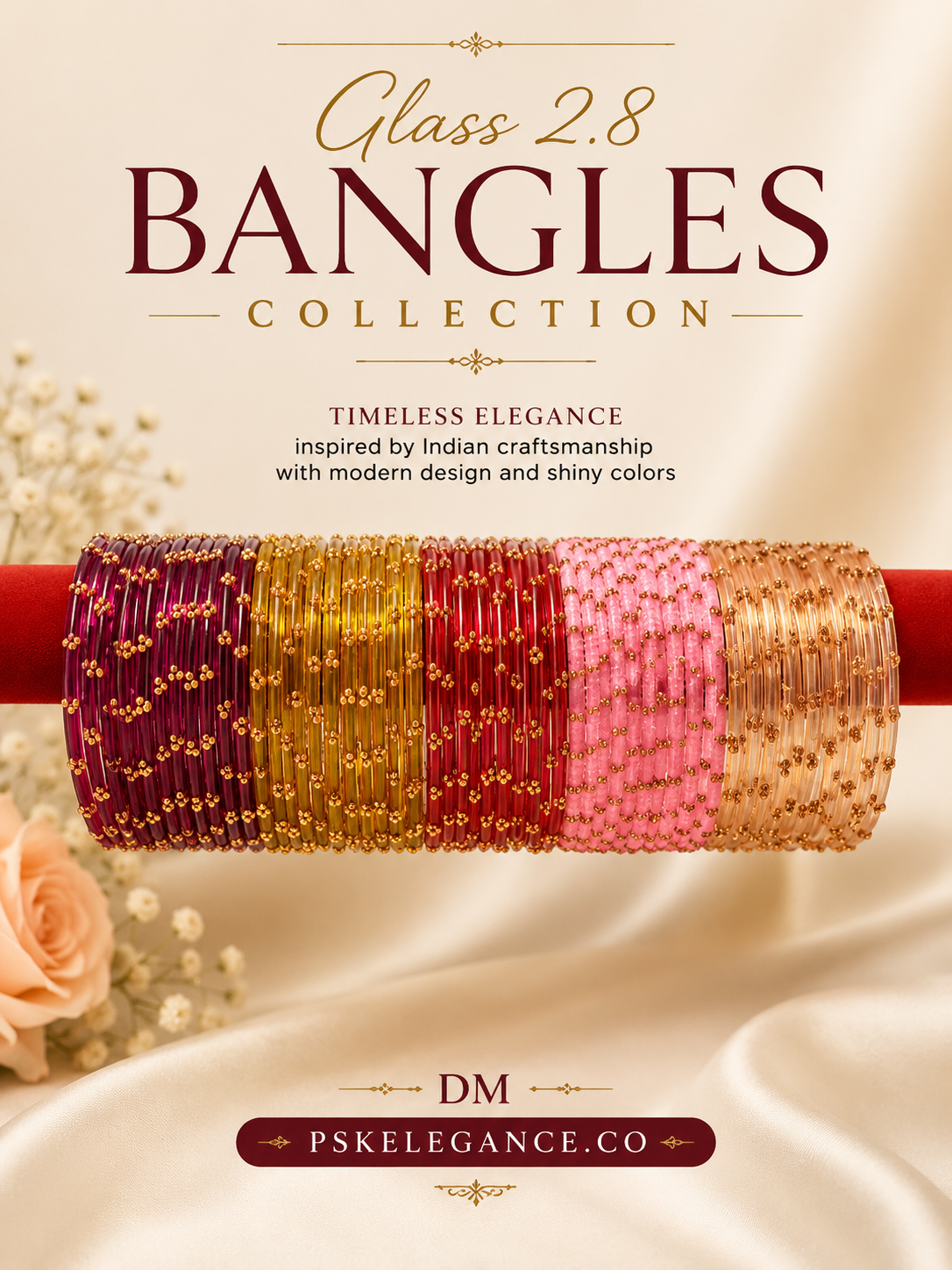 GLASS BANGELS