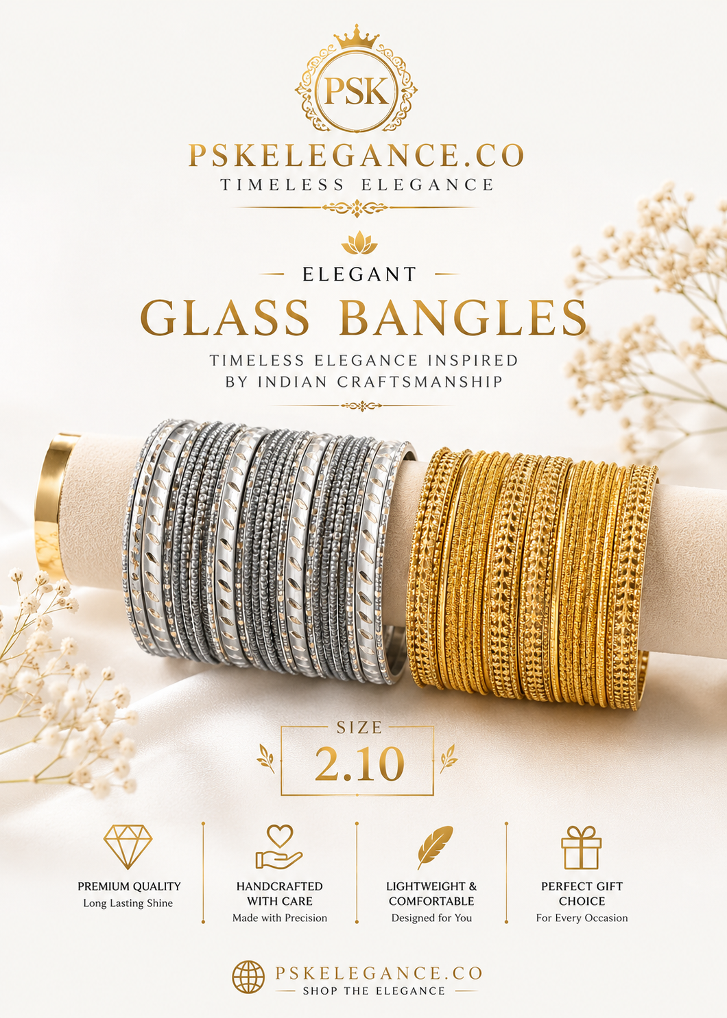 GLASS BANGELS